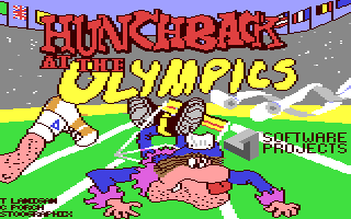 Hunchback at the Olympics Title Screen